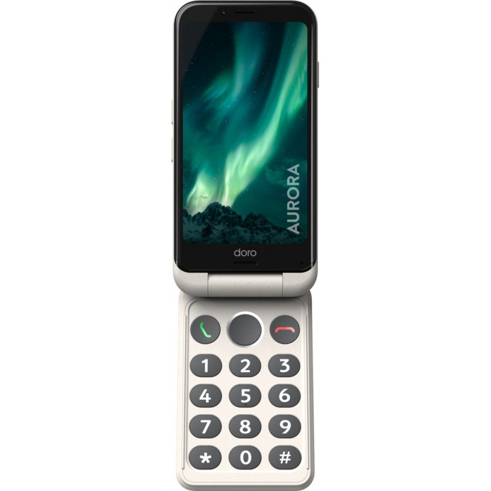 Doro Seniorenhandy (4.5 Zoll, 64 GB Speicherplatz, Einfach zu bedienendes Smartphone)