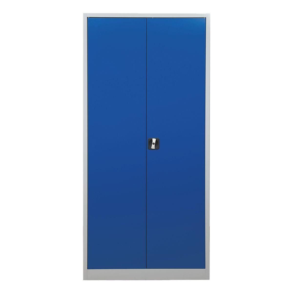 verstärkte Aktenschrank GUERKAN blau Stahl, OH, aus 92x195 Türen, 4,5 cm Schrank