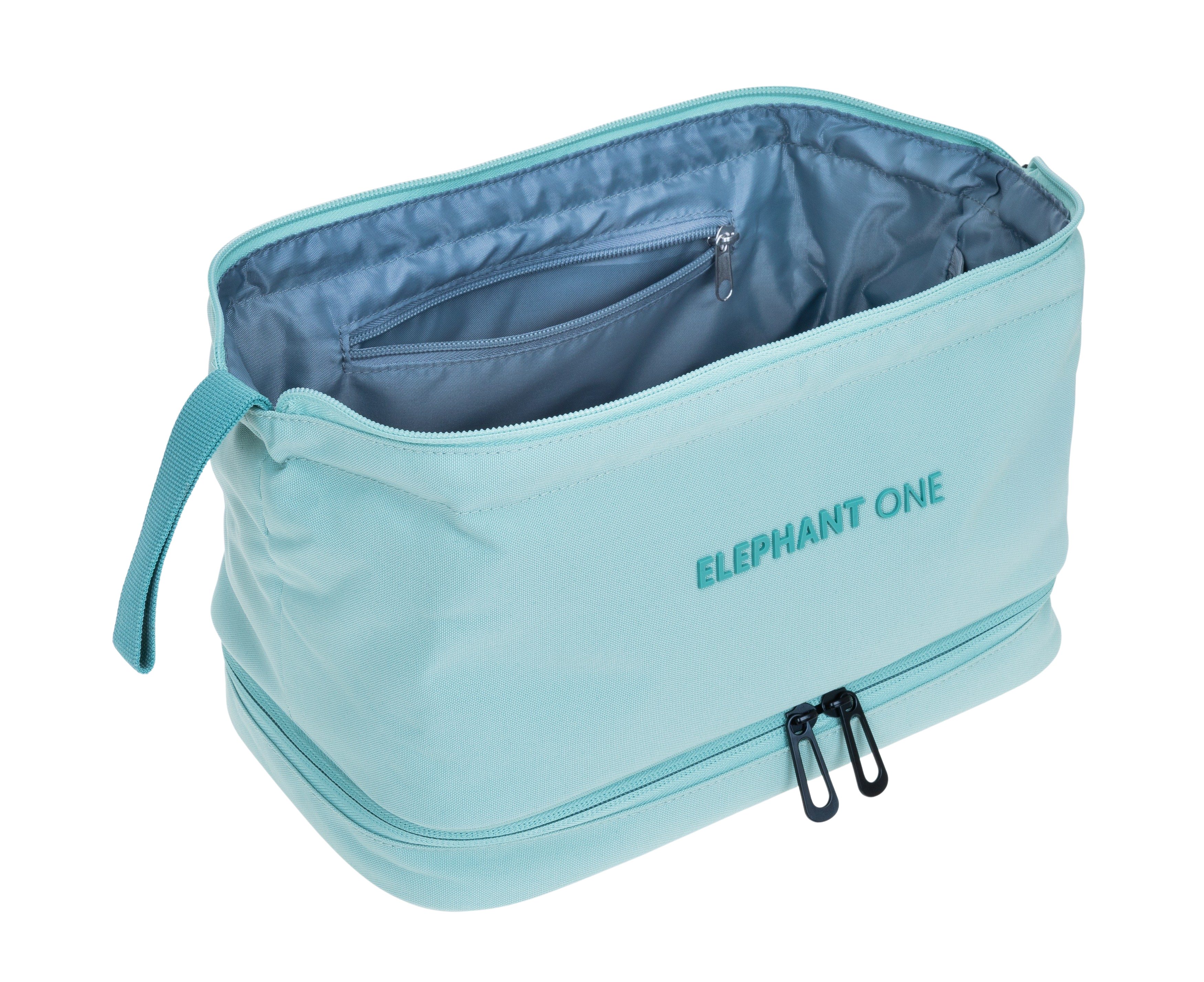 ELEPHANT Kulturbeutel Kulturtasche Bodenfach Innentaschen Washbag Kosmetiktasche, Reisetasche Sauna Sport Reise Toiletry Bag ONE 13113 – Bild 4 von 5