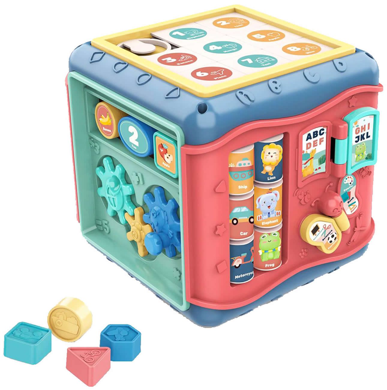 Diakakis Spielcenter Activity Würfel mit 6 Spielflächen Seiten Englisch