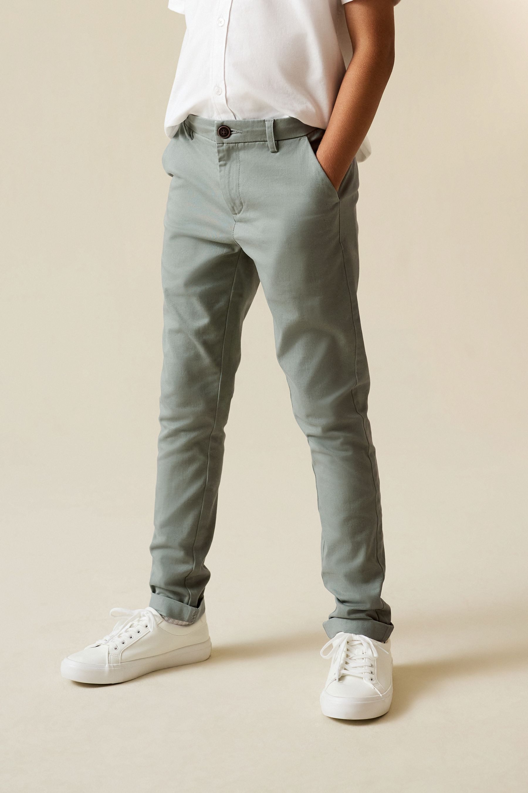 Next Chinohose Skinny Fit Chinohose mit Stretch (1-tlg)