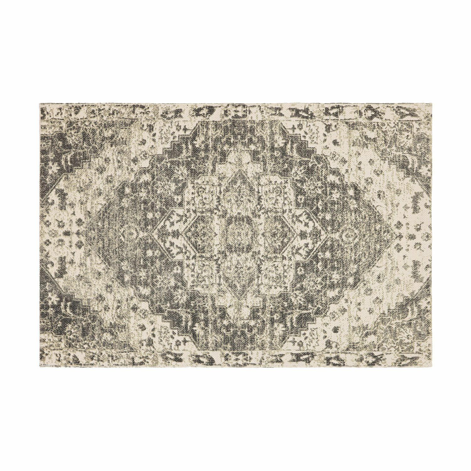 Mirabeau Badematte Badematte Davis grau, Höhe 70.0 mm, 100% Baumwolle