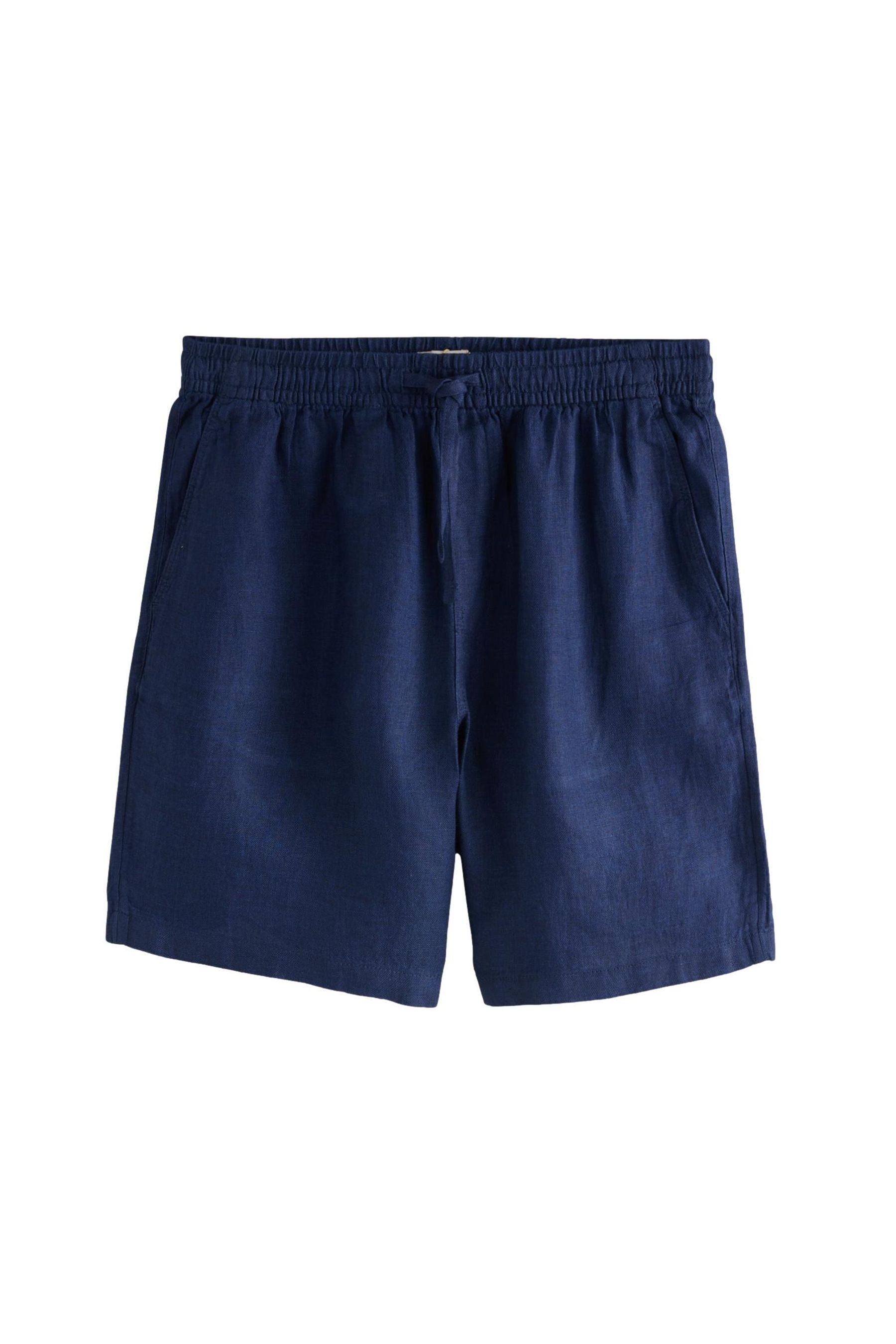 Shorts Shorts aus 100 % Leinen mit Tunnelzug