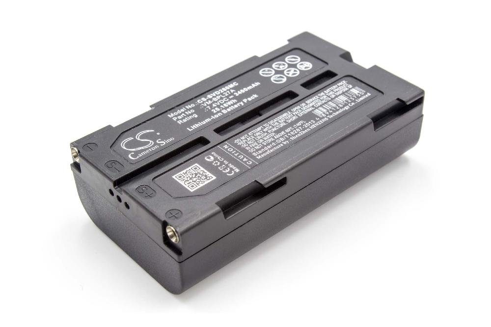 vhbw passend für Panasonic NV-GS27E-S, NV-GS27EF-S, NV-GS27EG-S, Kamera-Akku 3400 mAh