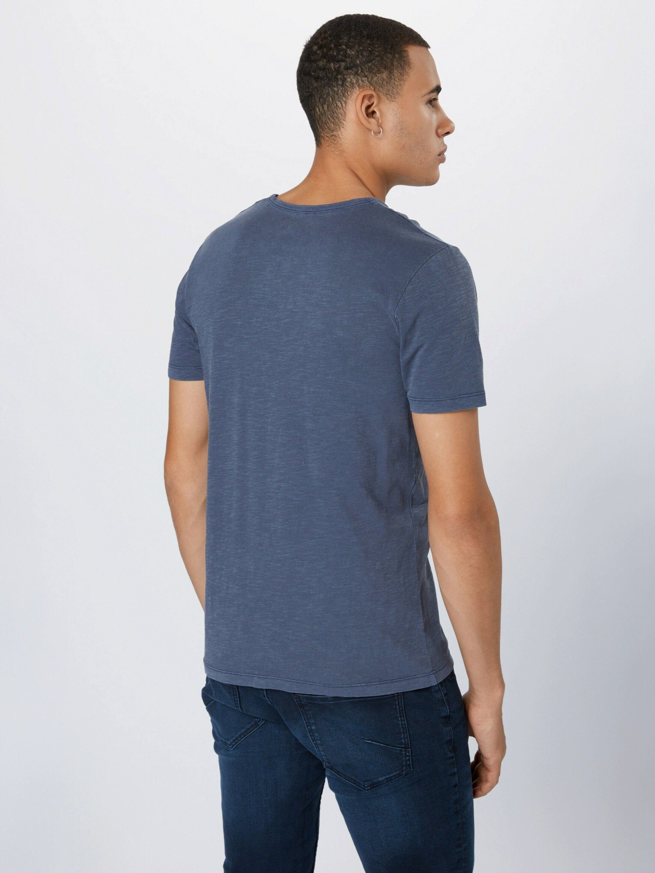 Jack & Jones T-Shirt JJESPLIT NECK günstig online kaufen