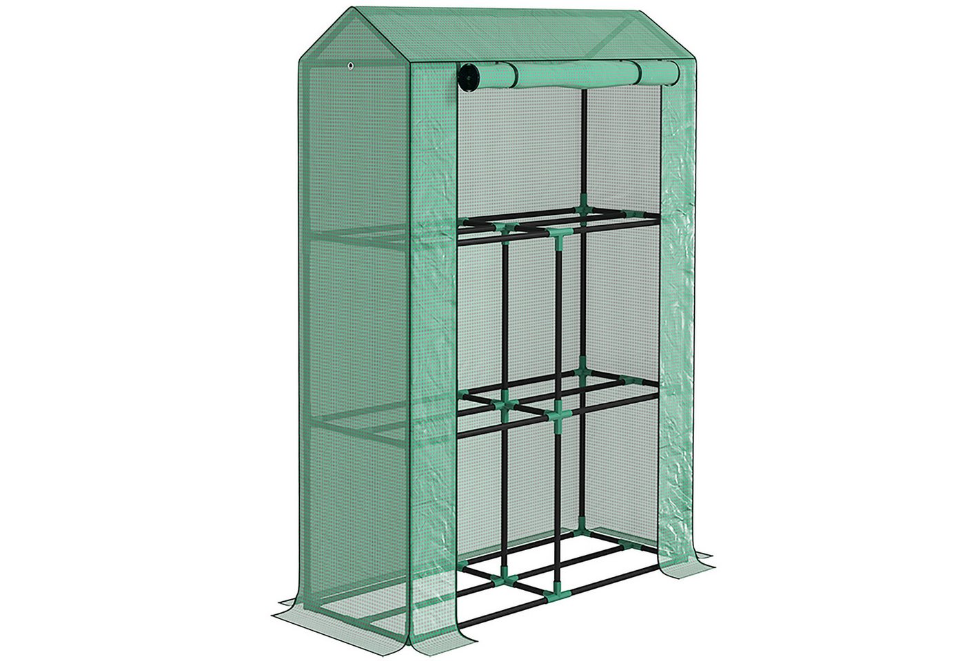 MC Star Foliengewächshaus Outsunny GewÃ... MC Star Foliengewächshaus Outsunny GewÃ...