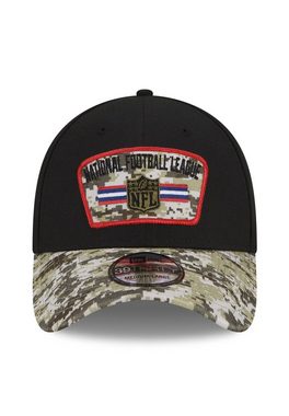 New Era Baseball Cap New Era Salute to Service 39Thirty Cap NFL LOGO Schwarz Camouflage