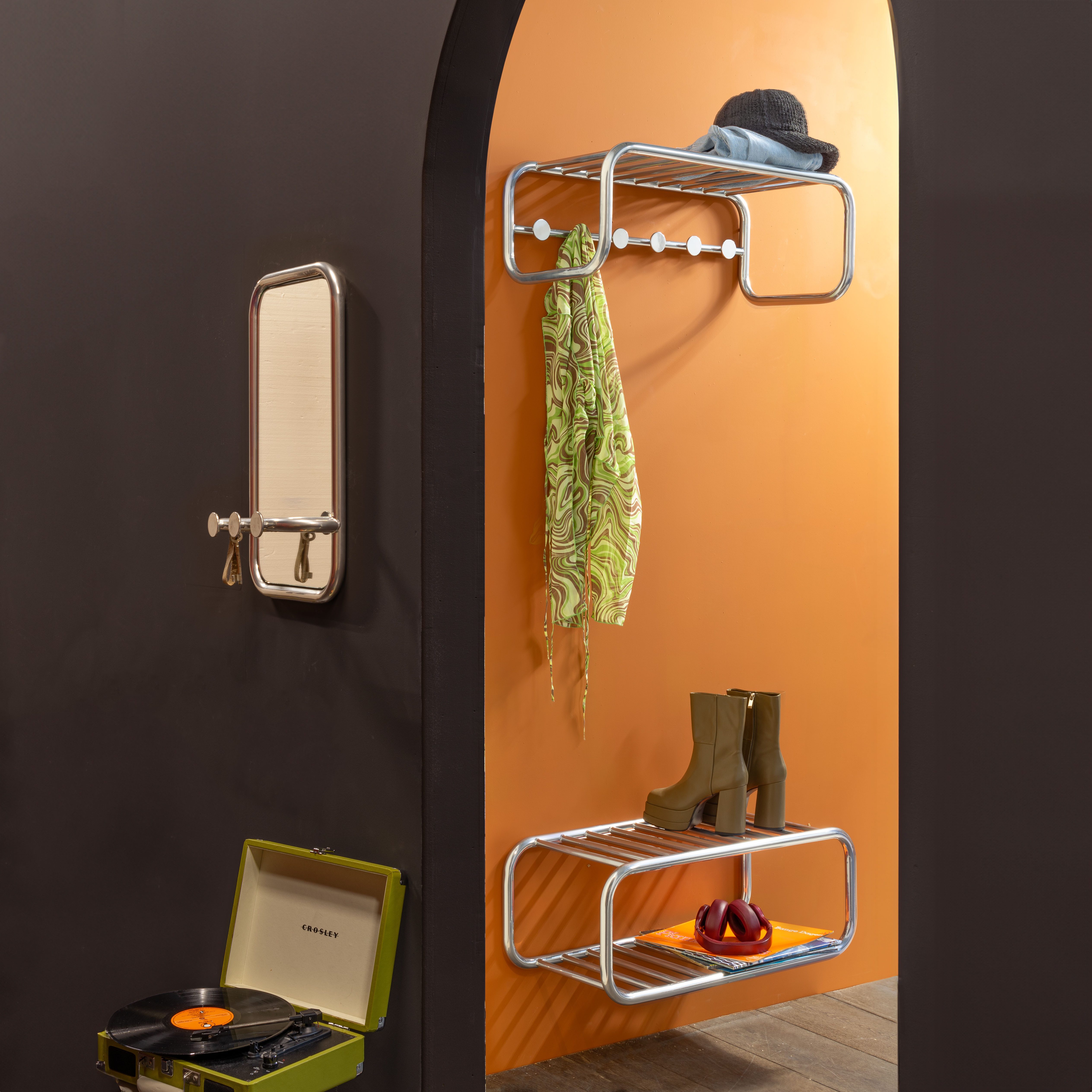 Spinder Design Garderobenleiste RETRO Garderobe (1 St)