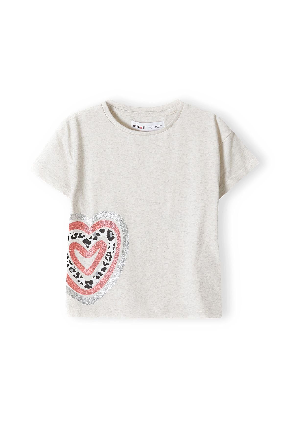 T-Shirt Meliert (12m-8y) T-Shirt MINOTI Beige