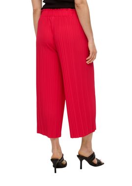 s.Oliver BLACK LABEL 7/8-Hose Culotte mit Plisséefalten