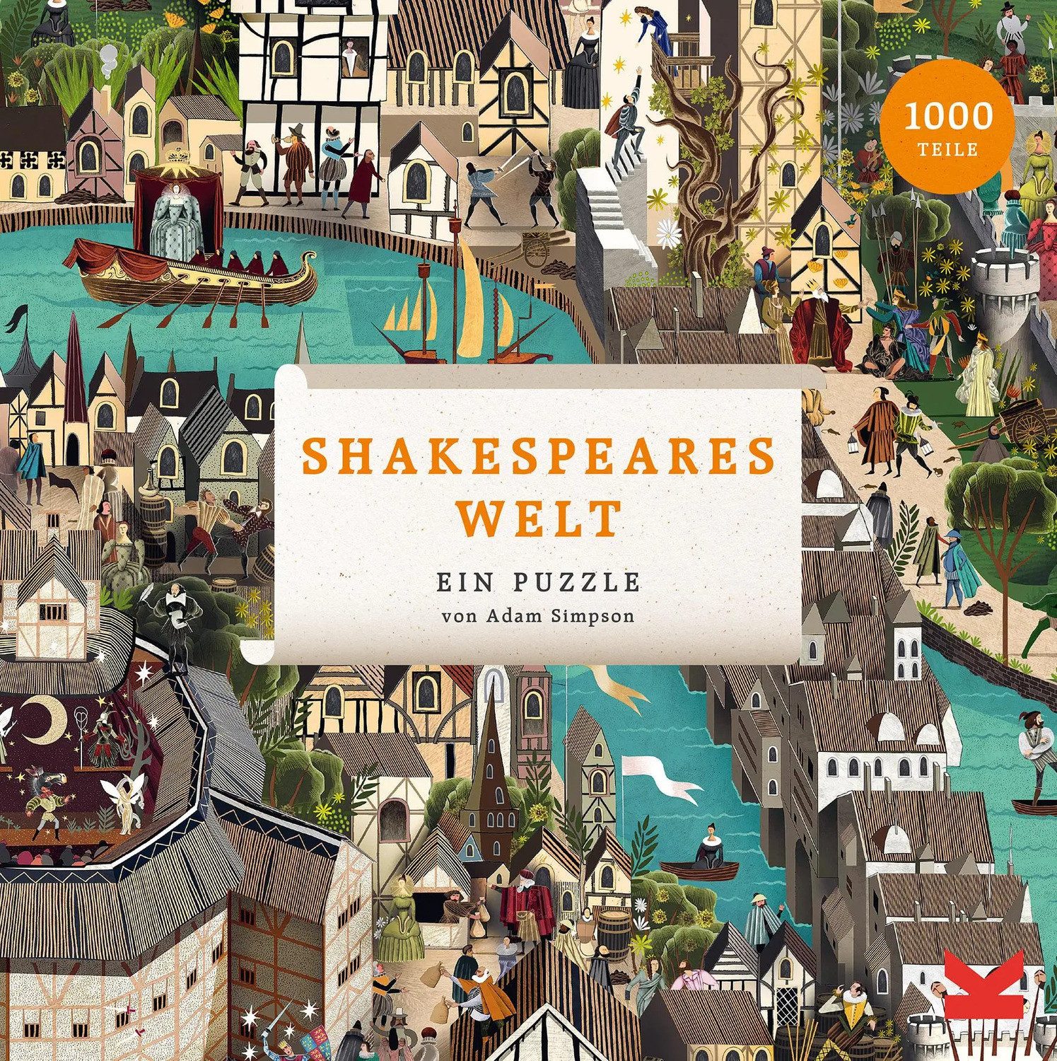 Laurence King Spiel Shakespeares Welt. Puzzle 1000 Teile
