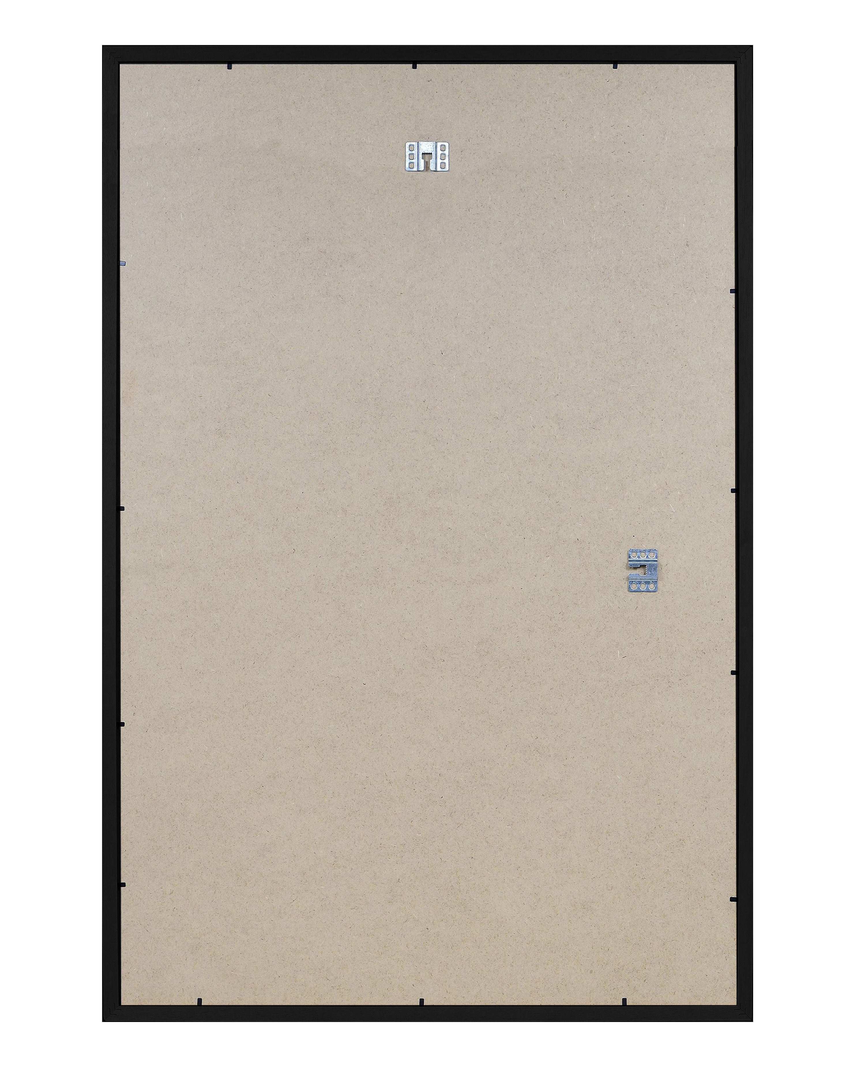 Close Up Bilderrahmen Posterrahmen 60 x 90 cm Holzdekor Schwarz günstig online kaufen