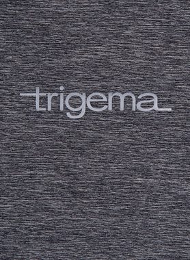 Trigema T-Shirt TRIGEMA Sportshirt in Melange-Optik (1-tlg)