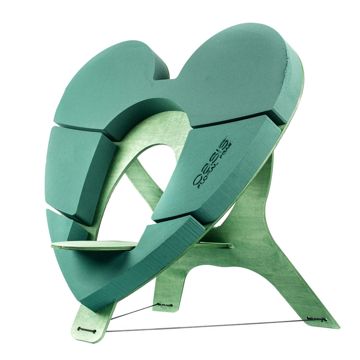 Oasis Поролон OASIS® BIOLINE® Urnen Herz - 60 x 60 x 5,5cm