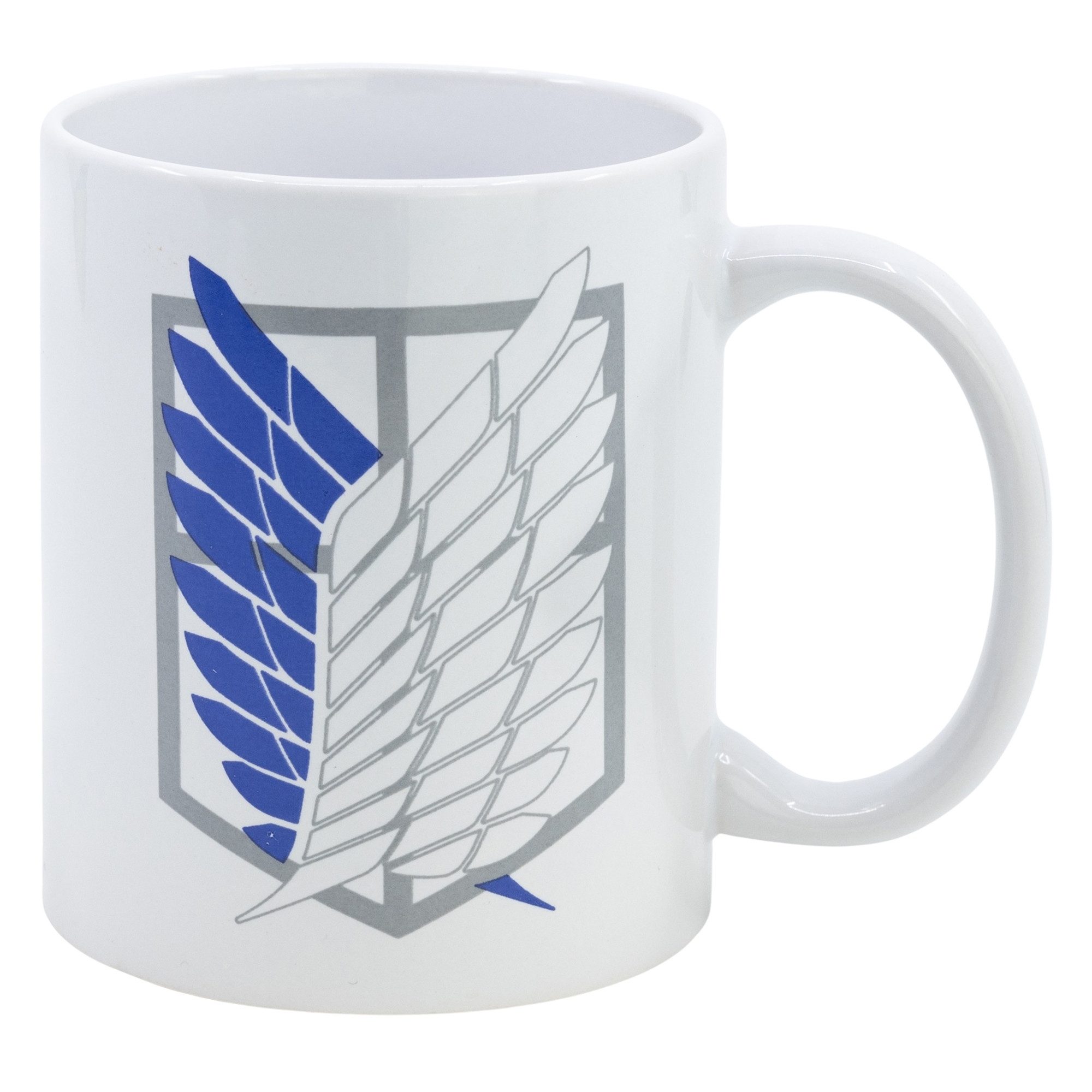 Attack on Titan Tasse Anime Attack on Titan Teetasse Tasse Kaffeetasse Geschenkidee 325 ml, keramik