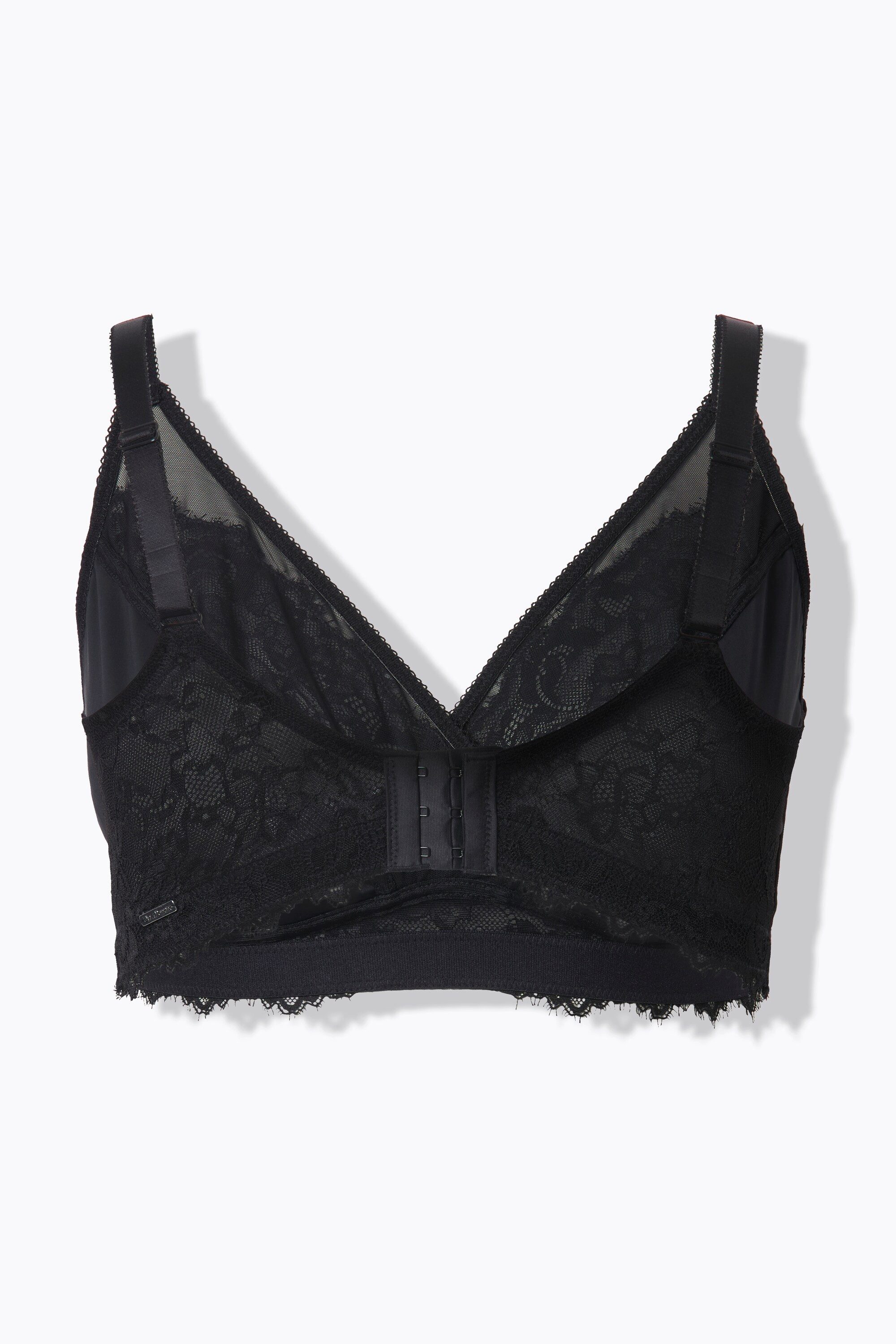 Ulla Popken Soft-BH Bralette Spitze ohne Bügel – Bild 4 von 5