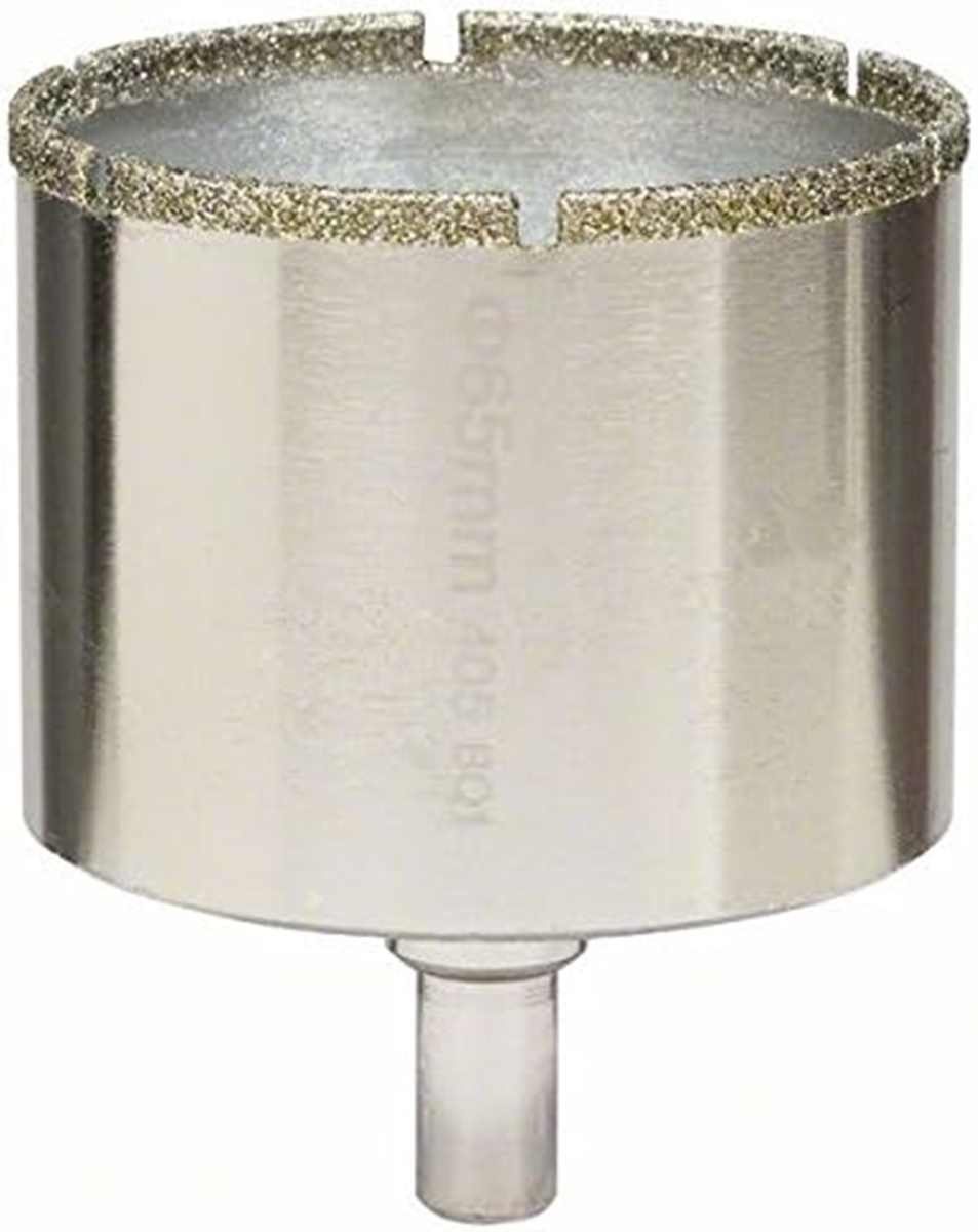 (65 mm) für Fliesen Bohrfutter Diamant-Lochsäge BOSCH Keramik Bosch /