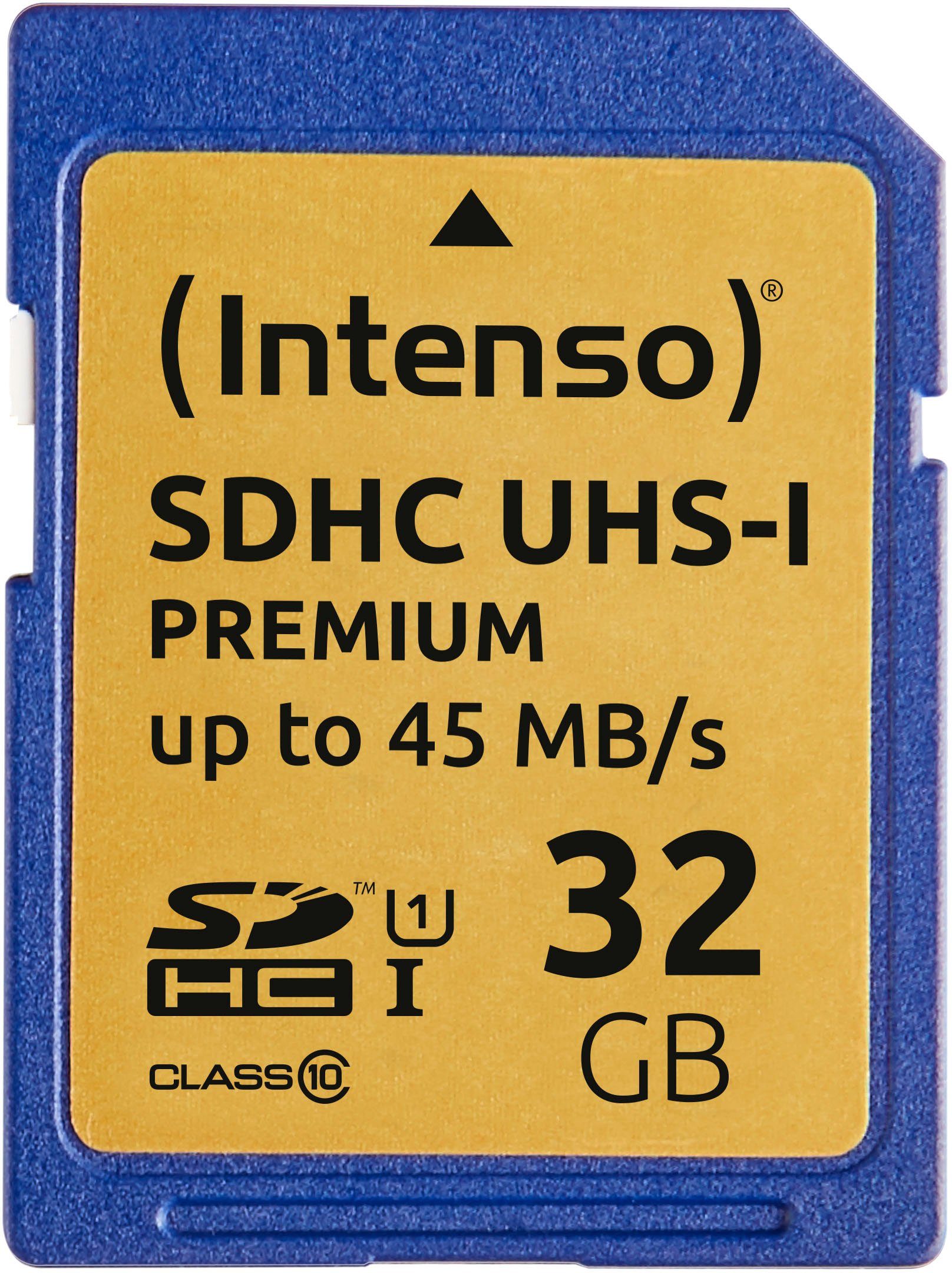 Intenso SDXC UHS-I Premium Speicherkarte (32 GB)