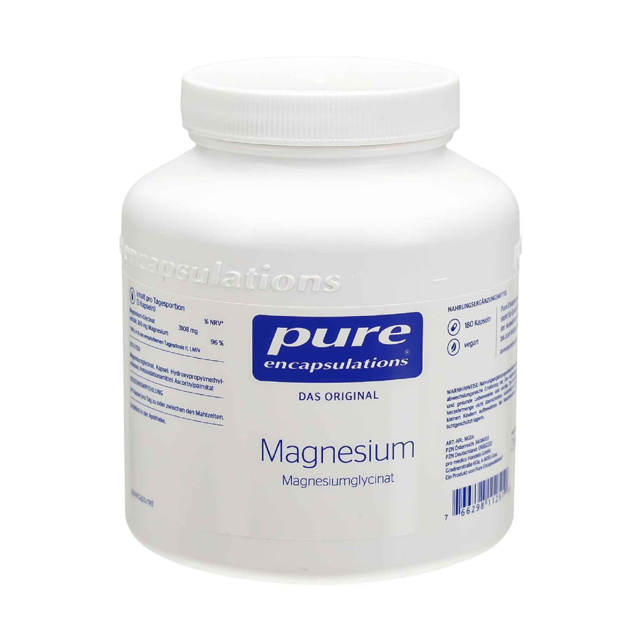 Pure PURE ENCAPSULATIONS Magnesium Magn.Glycinat Kaps. Kapseln