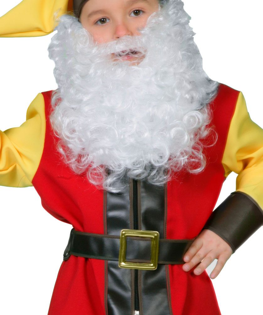 Karneval-Klamotten Kostüm Zwerg Kinder Wichtelkostüm mit Zwergenmütze, buntes Zwergen Kinderkostüm Junge Mädchen Märchen sieben Zwerge Kobold