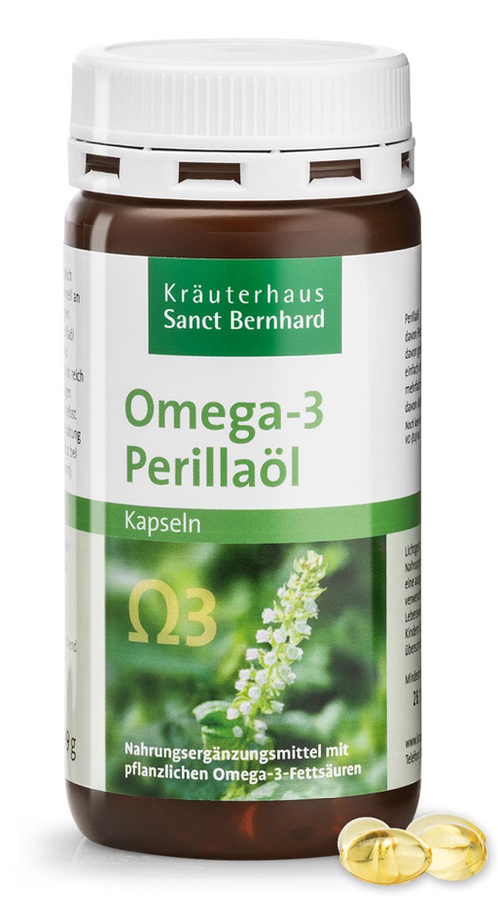 Sanct Bernhard Sanct Bernhard Omega-3 Perillaöl-Kapseln - 150 Kapseln Kapseln