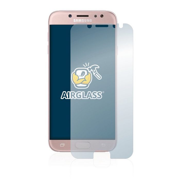 BROTECT flexible Panzerglasfolie für Samsung Galaxy J7 2017 Displayschutzglas Schutzglas Glasfolie klar