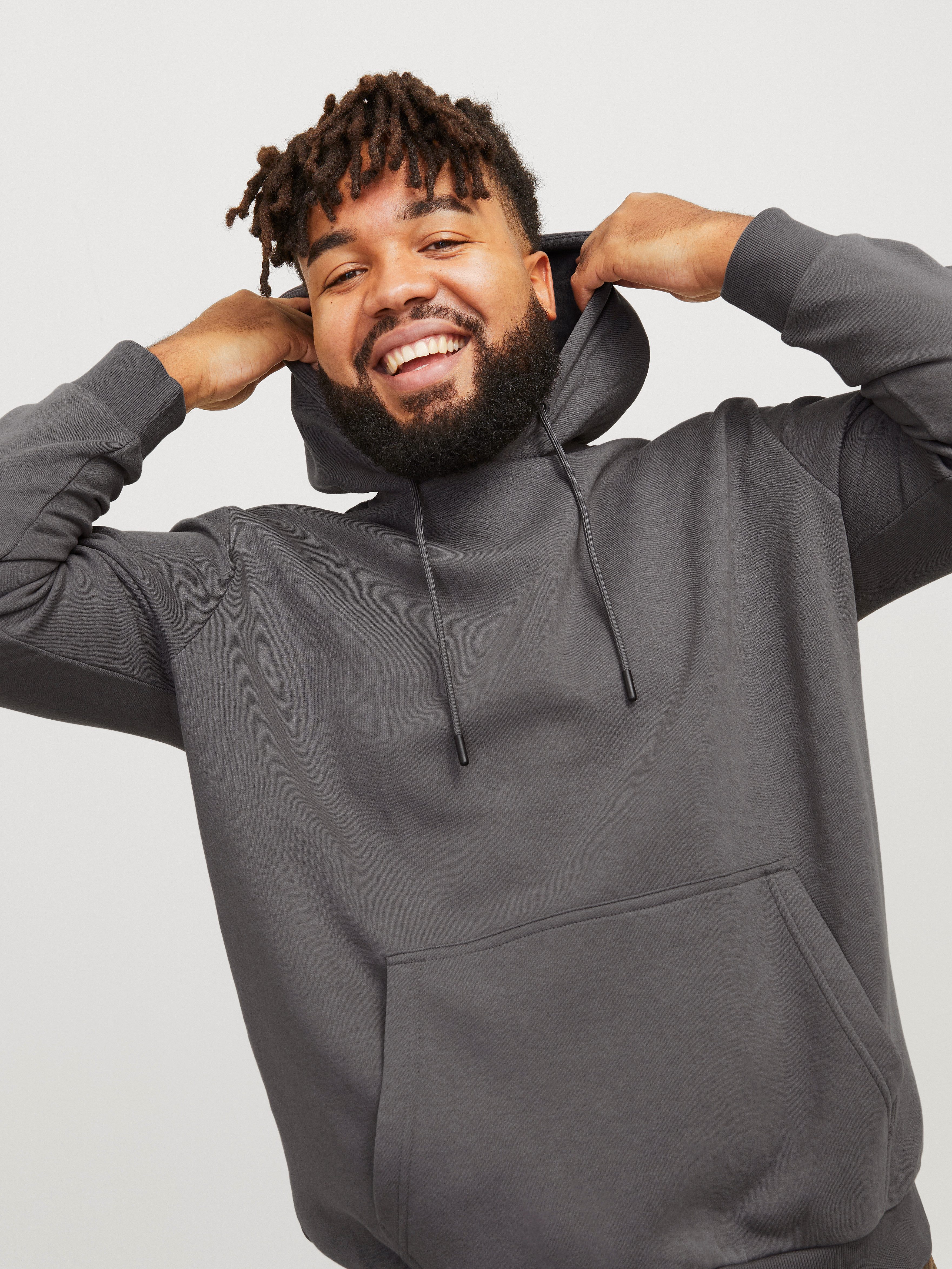 Jack & Jones PlusSize Kapuzensweatshirt JJEBRADLEY SWEAT HOOD NOOS PLS mit günstig online kaufen