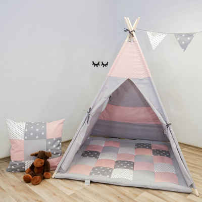 EBUY Tipi-Zelt Spielzelt für das Kinderzimmer, Indoor & Outdoor geeignet, (1 tlg)