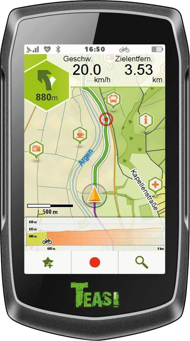 TEASI ONE³ eXtend Outdoor-Navigationsgerät (West- und Osteuropa)