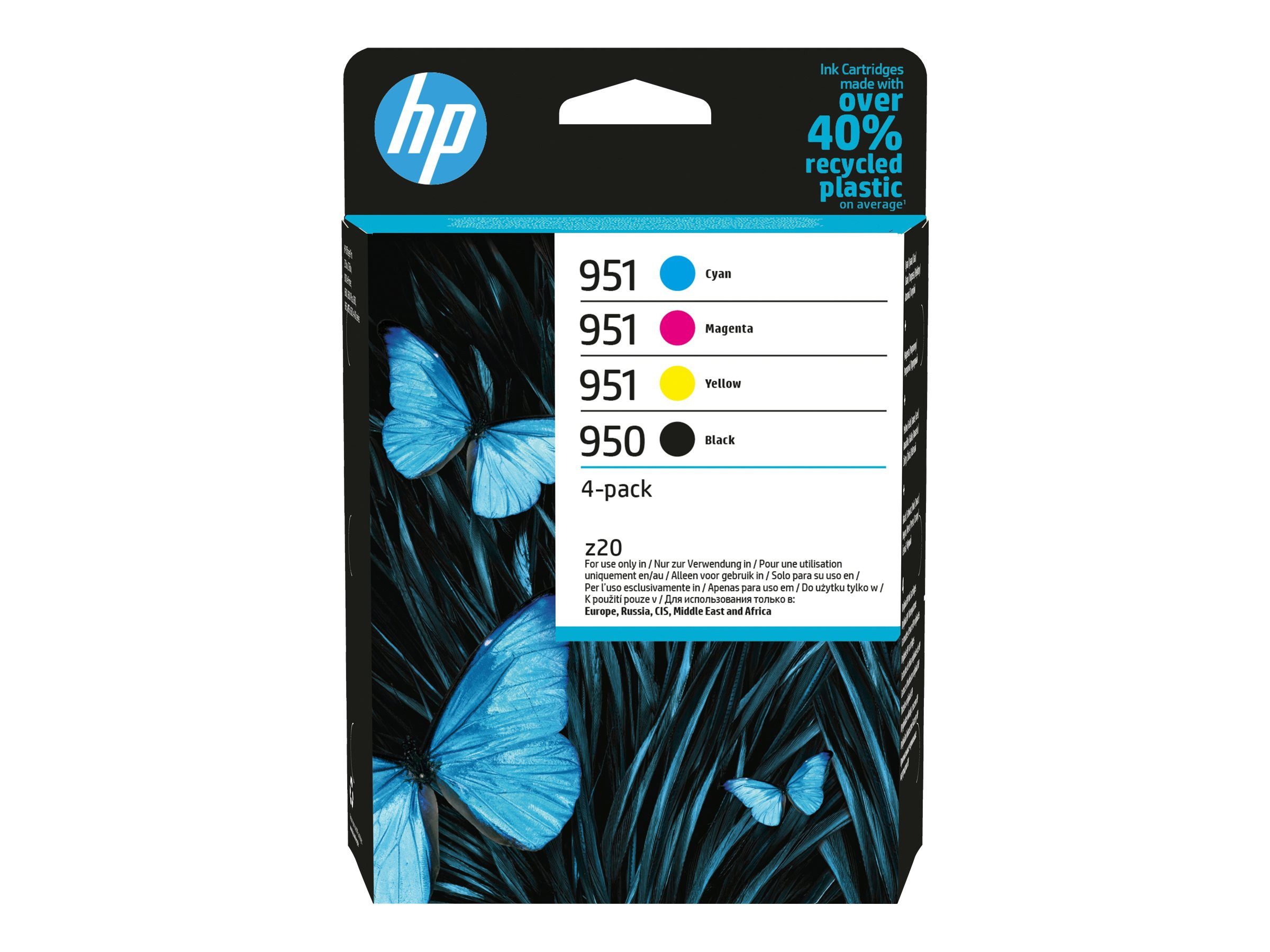 HP Druckerpatronen Original HP 950/951 (6ZC65AE) Multipack Tintenpatrone