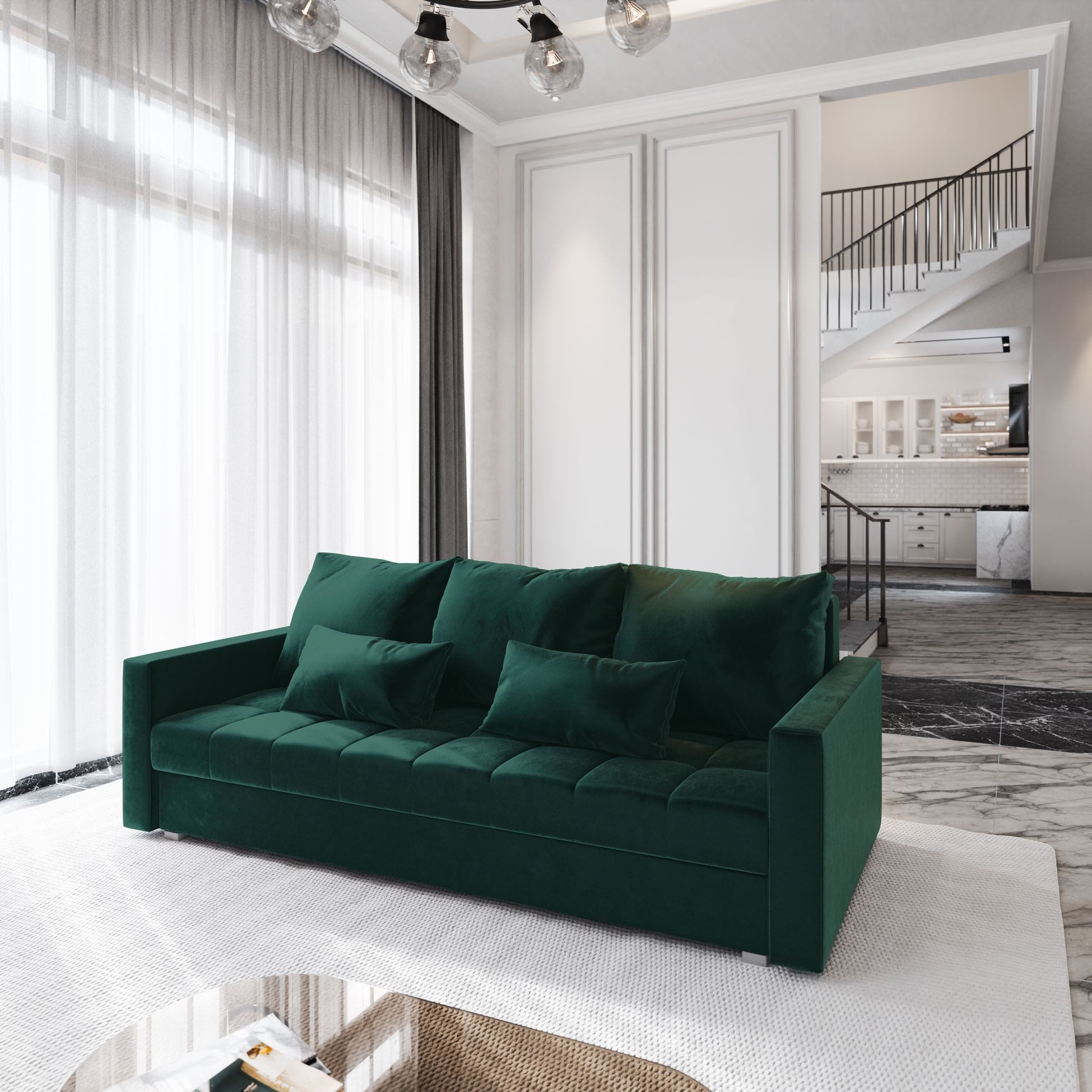 Masseno Sofa SIRO mit Schlaffunktion, Schlafsofa, günstig online kaufen
