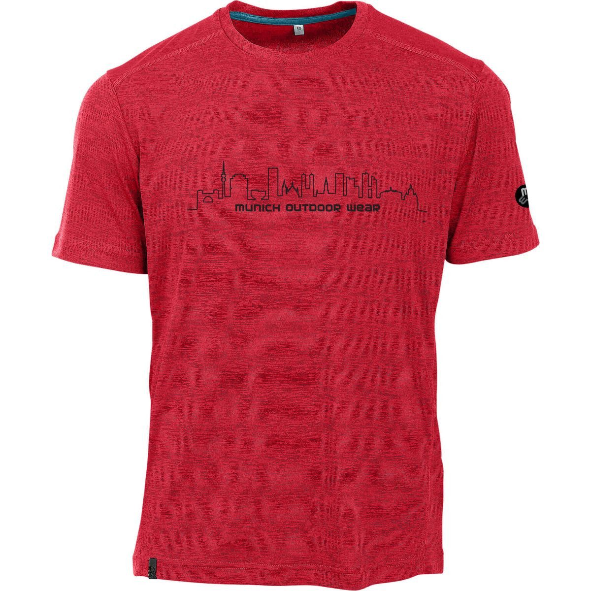 Maul Sport® Kurzarmshirt Maul T-shirt Fresh Sportliches Funktions-T-Shirt mit Print