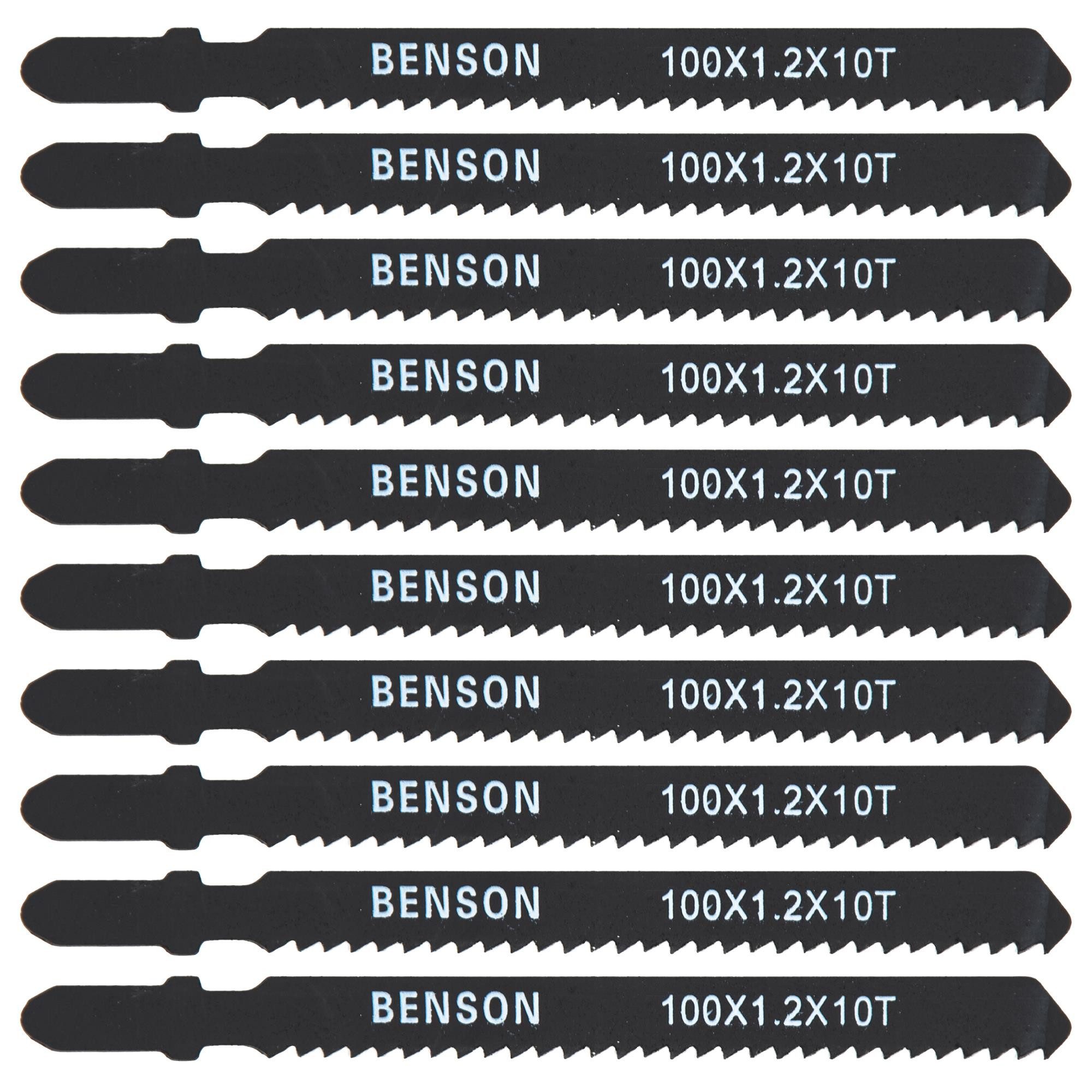 BENSON Sägeblatt 10x Stichsägeblätter T-Schaft Sägeblatt günstig online kaufen