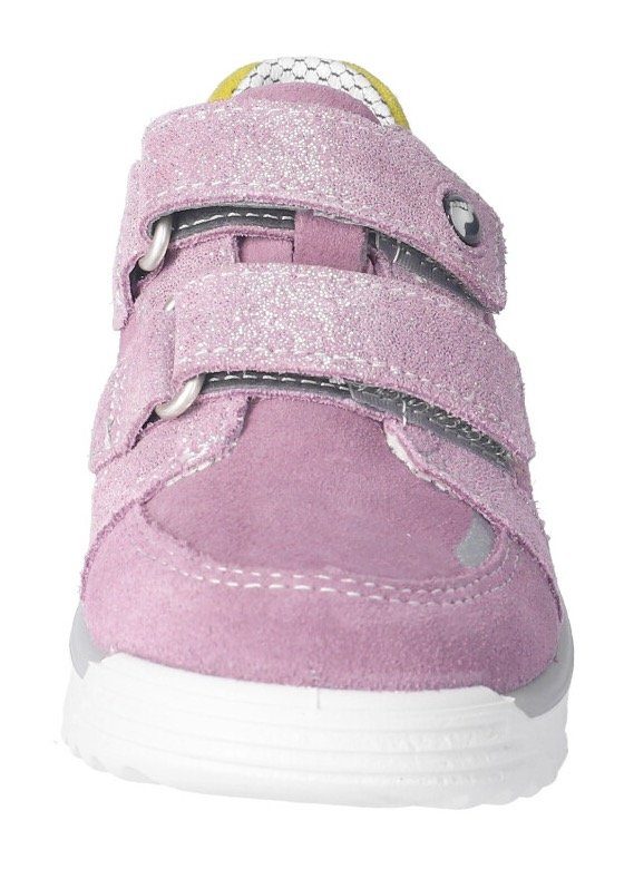 Ricosta Blinkschuh Bobi WMS: normal Sneaker mit rosa-metallic-Einhorn Reflektor