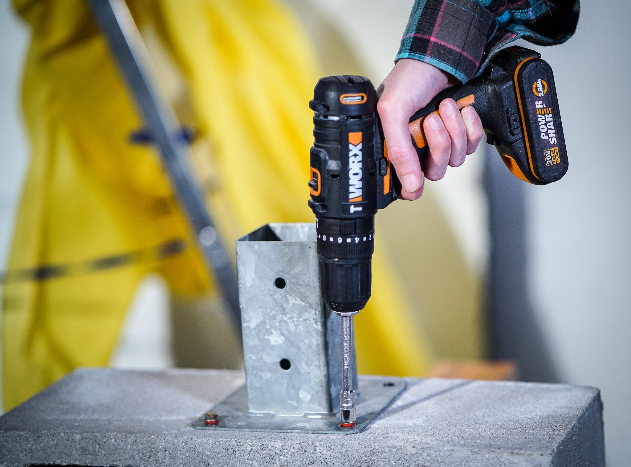 Worx 20 V Akku-Schlagbohrschrauber WX370.9 Solo günstig online kaufen