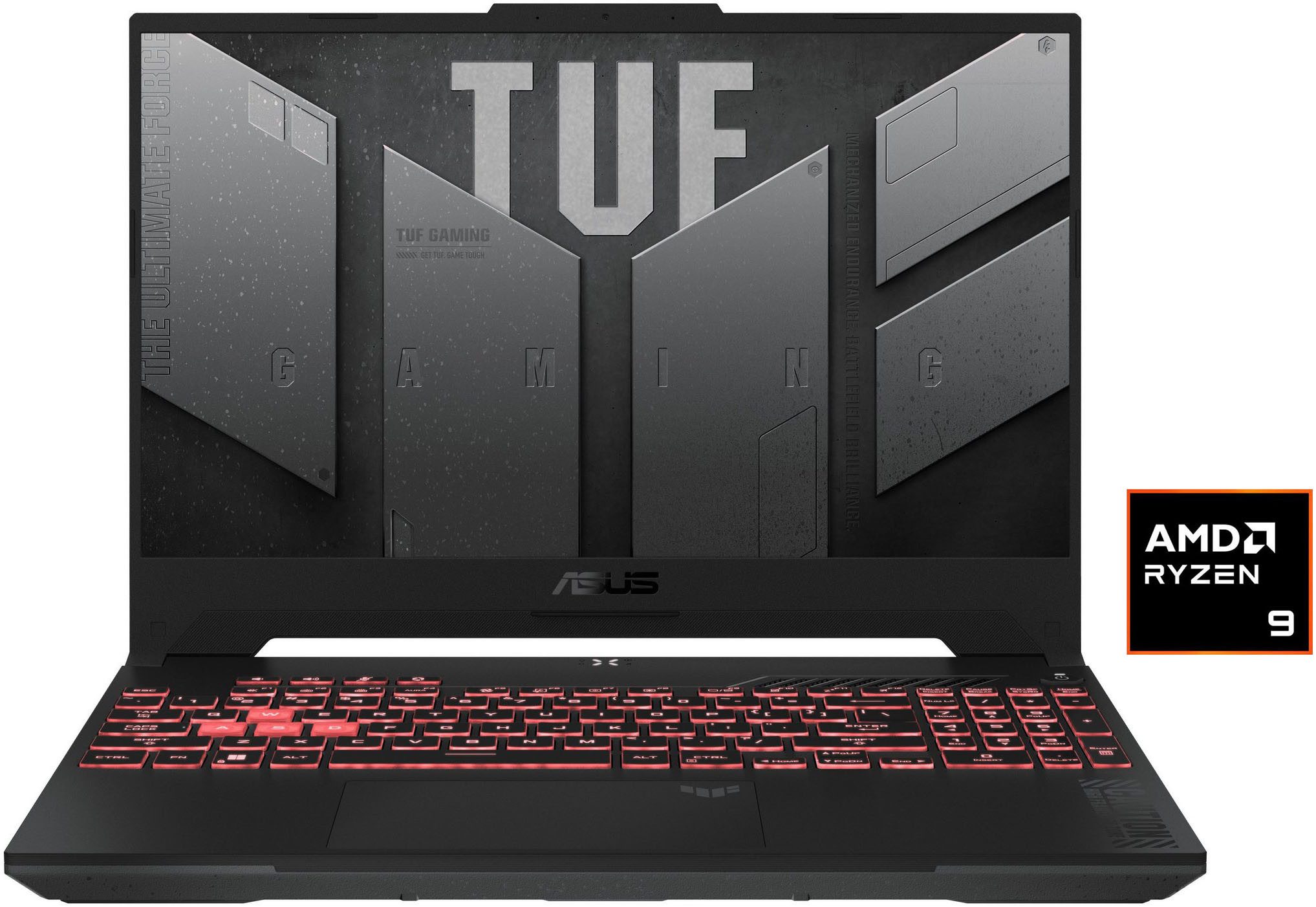 Asus TUF Gaming A15 FA507UV-LP014 15,6" R9-8945H/16GB/512GB ohne OS Notebook (39,6 cm/15,6 Zoll, AMD Ryzen 9 8945H)