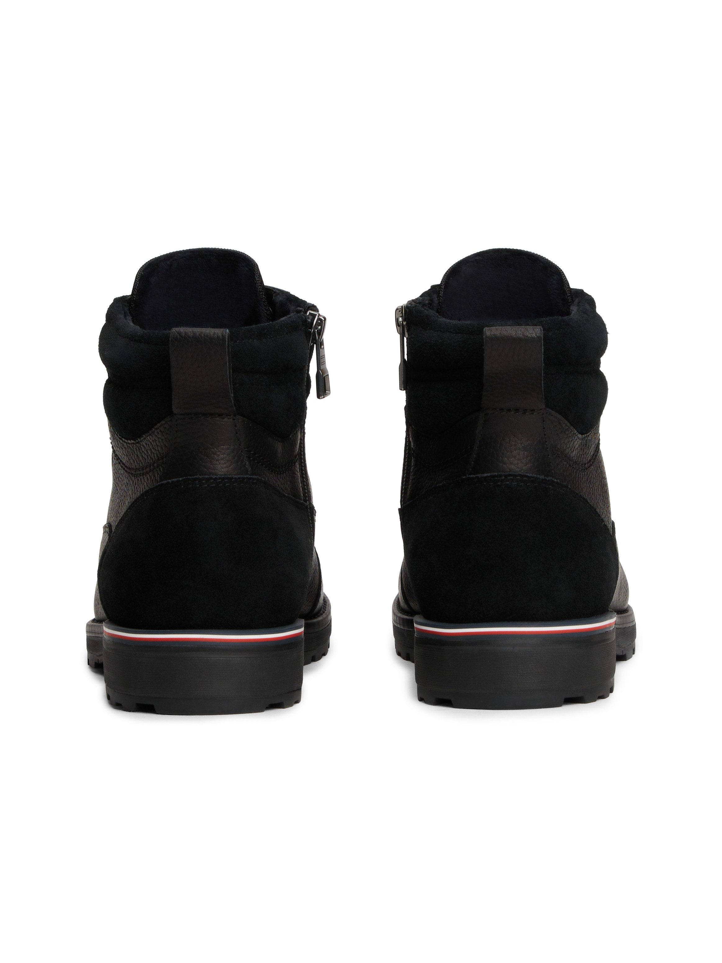 Tommy Hilfiger CORPORATE W LTH LACE BOOT Schnürboots, Schnürstiefelette mit günstig online kaufen