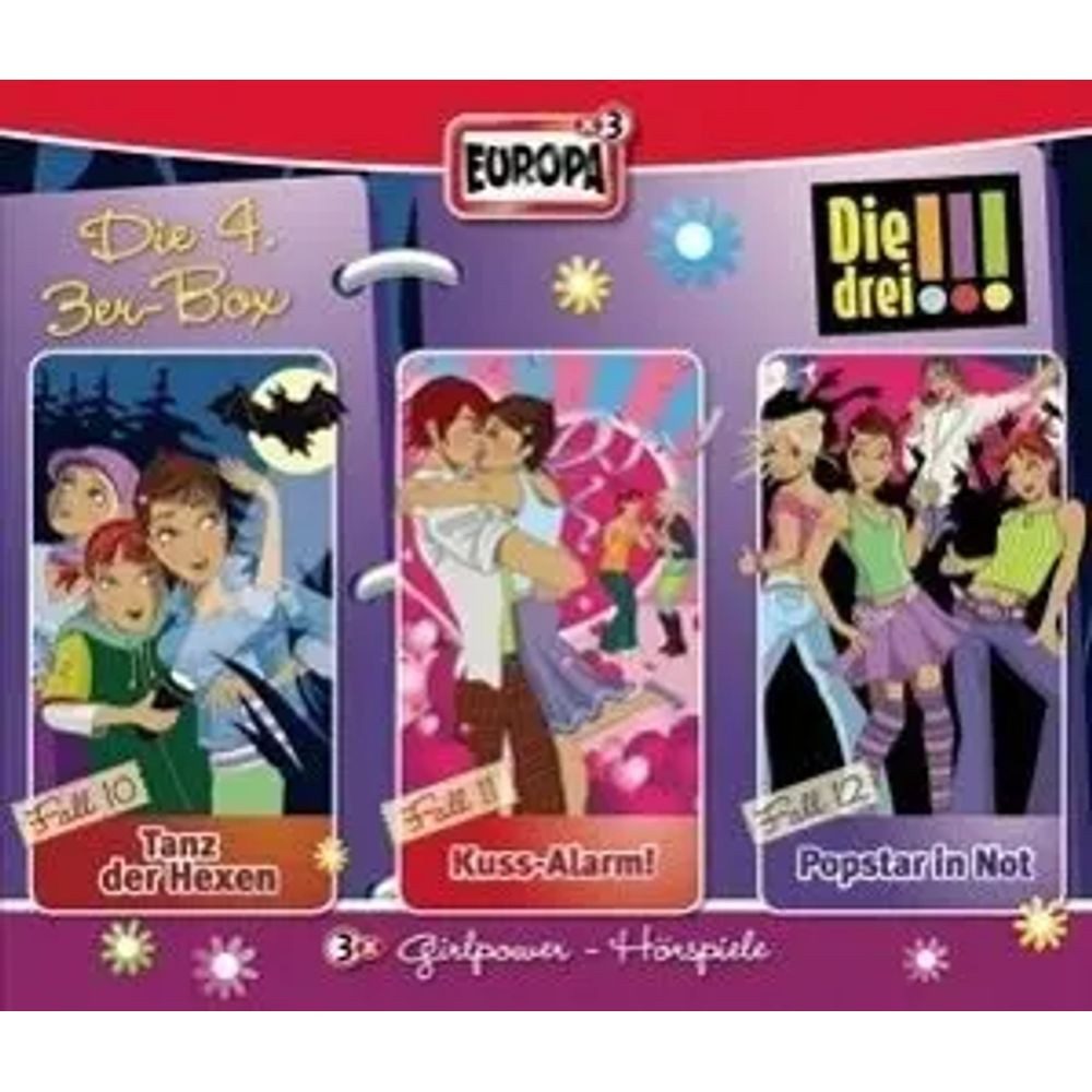 United Soft Media Hörspiel Die drei !!! Box 04. Folgen 10-12 (drei Ausrufezeichen)