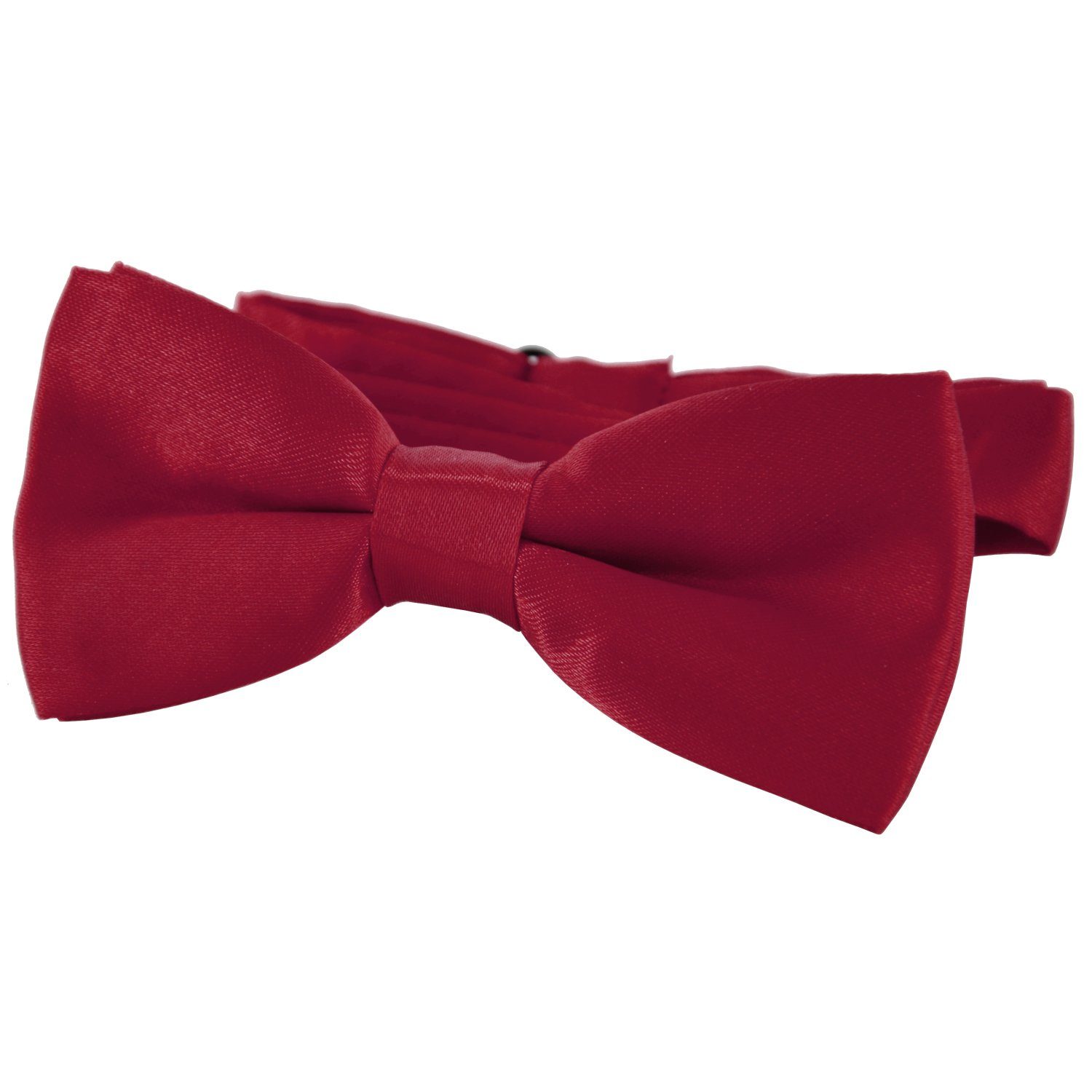 DonDon Kinderfliege DonDon Edle Kinder Jungen Fliege gebunden glänzend in Seiden Look (Packung, 1-St., 1x Kinderfliege) bereits gebunden, verstellbar, Seidenlook