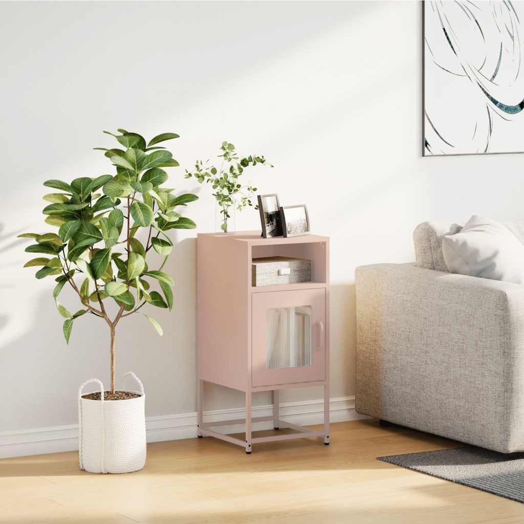 vidaXL Nachttisch Nachttisch Rosa 36x39x78 cm günstig online kaufen