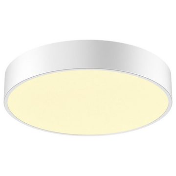 SLV LED Wandleuchte LED Wand- und Deckenleuchte Medo 40 in Weiß 30W 2900lm, keine Angabe, Leuchtmittel enthalten: Ja, fest verbaut, LED, warmweiss, Wandleuchte, Wandlampe, Wandlicht
