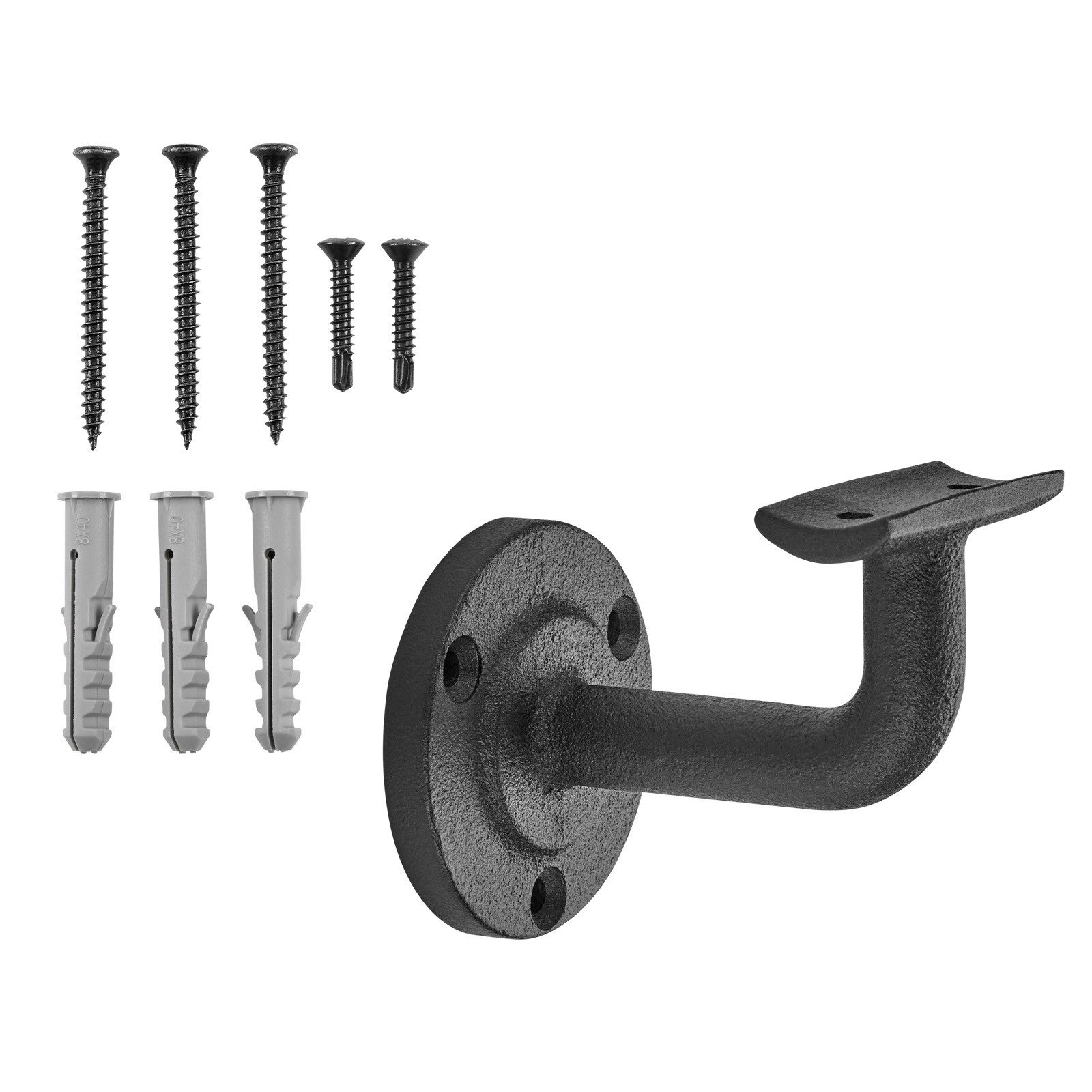 Handlauf Handlaufhalter ROBUST Höhe 68 mm Ausladung 67,5 mm