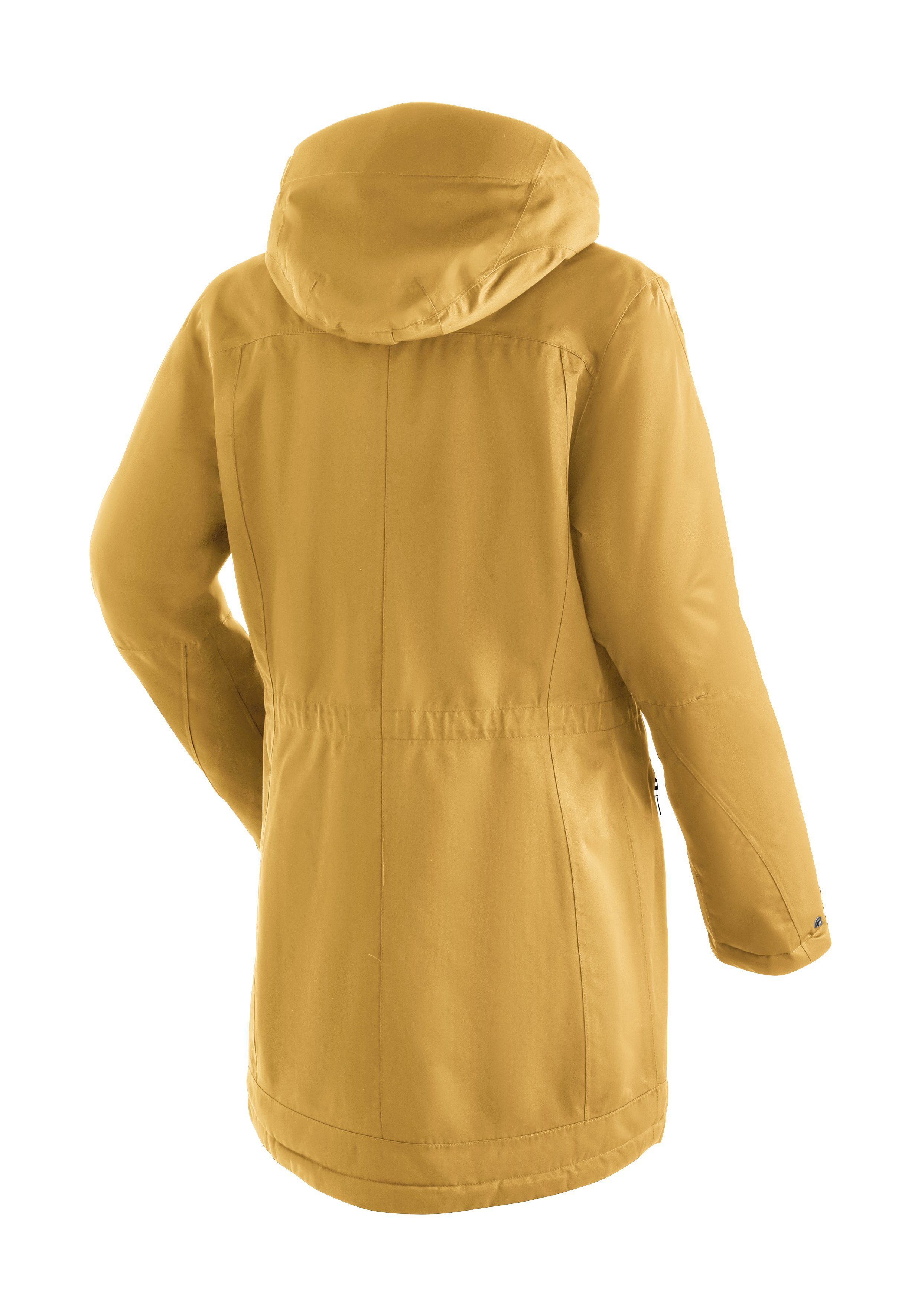 Maier Sports Funktionsjacke Lisa mit Wetterschutz sonnengelb 2 Outdoor-Mantel vollem