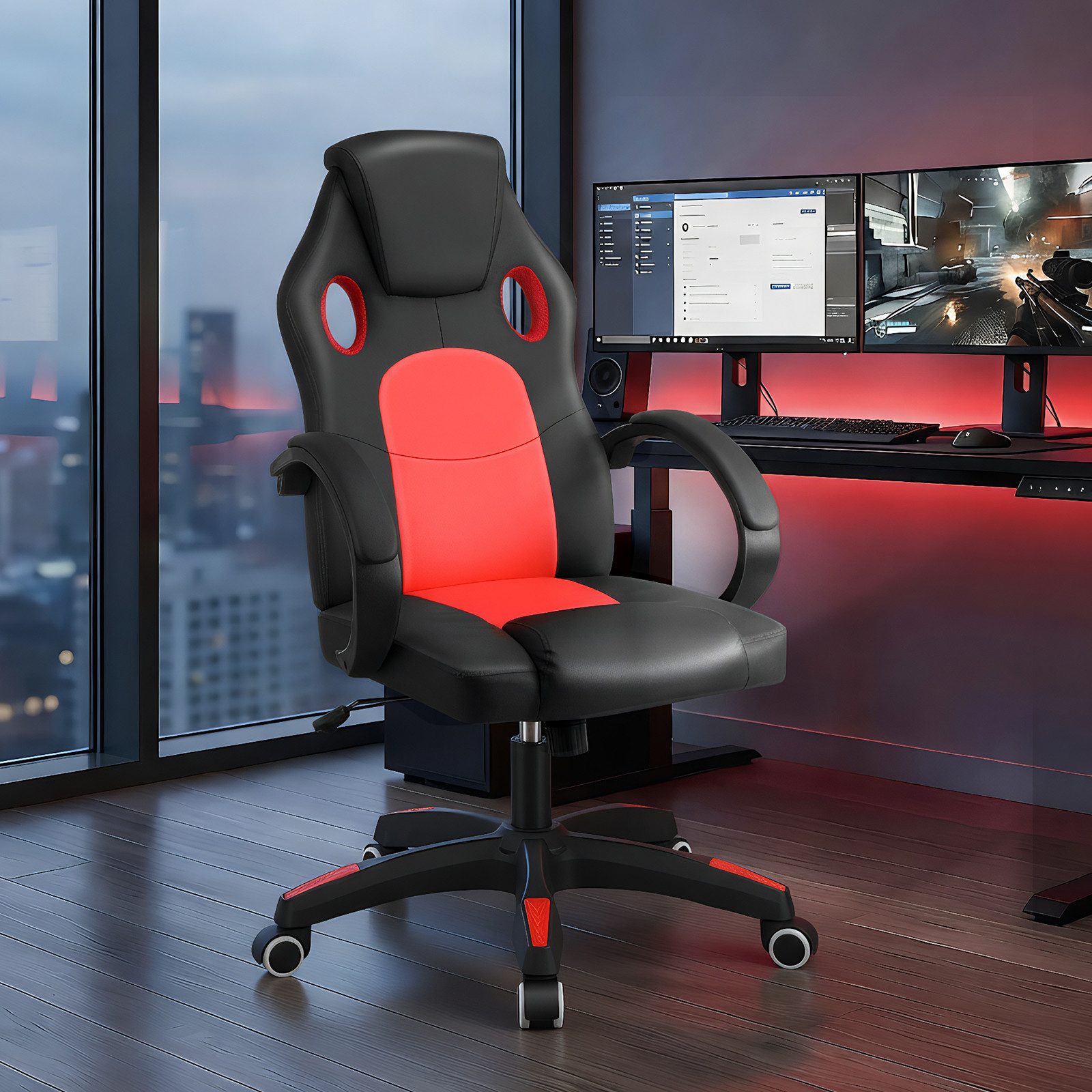 oyajia Gaming-Stuhl Bürostuhl Ergonomischer Gaming Sessel, Schreibtischstuh günstig online kaufen