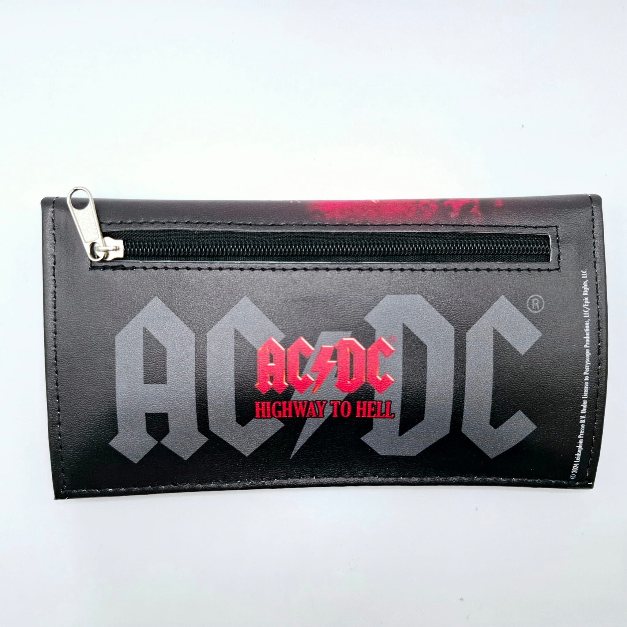 AC/DC Feuerzeuge Drehaschenbecher und Drehertasche im Geschenkset (5x Mehrwegfeuerzeug, Drehascher, Drehertasche), 7 teiliges Geschenkset für AC/DC Raucher Fans