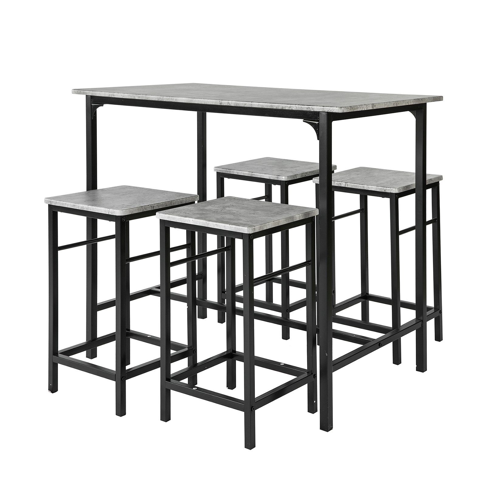 SoBuy Bartisch OGT11, Bartisch Set 5-teilig günstig online kaufen