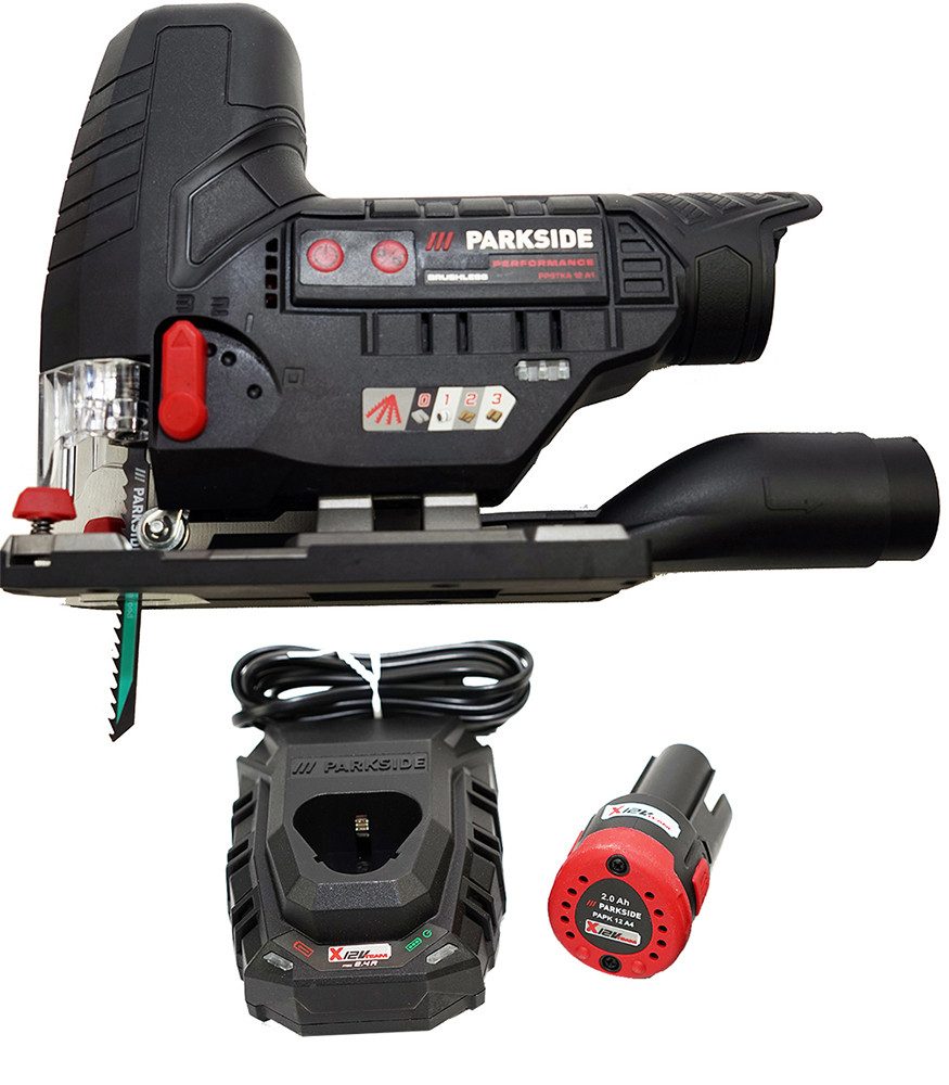 PARKSIDE PERFORMANCE® Akku-Stichsäge 12V Akku Stichsäge PPSTKA 12 im Transportkoffer