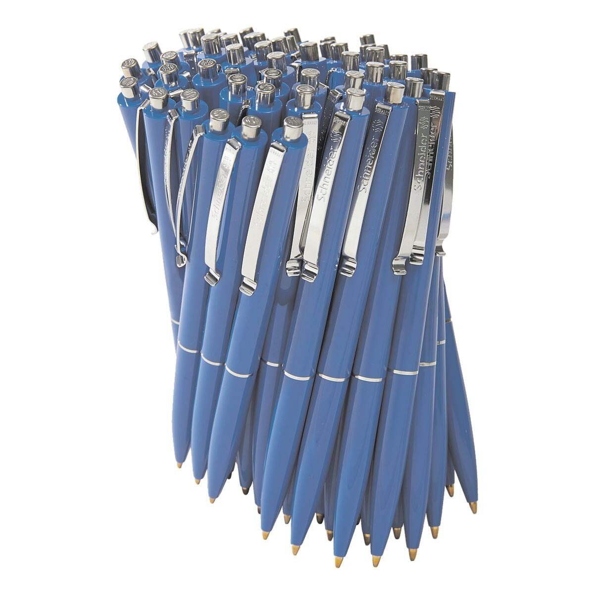 Schneider Kugelschreiber K15, (50-tlg), Großpack, dokumentenecht, Strichstärke 0,5 mm blau