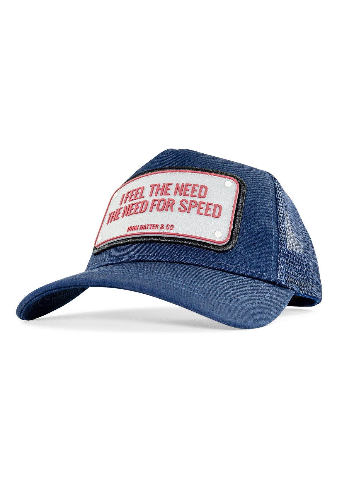 John Hatter & Co. Trucker Cap John Hatter & Co Trucker Cap NEED FOR SPEED Rubber Navy Blau