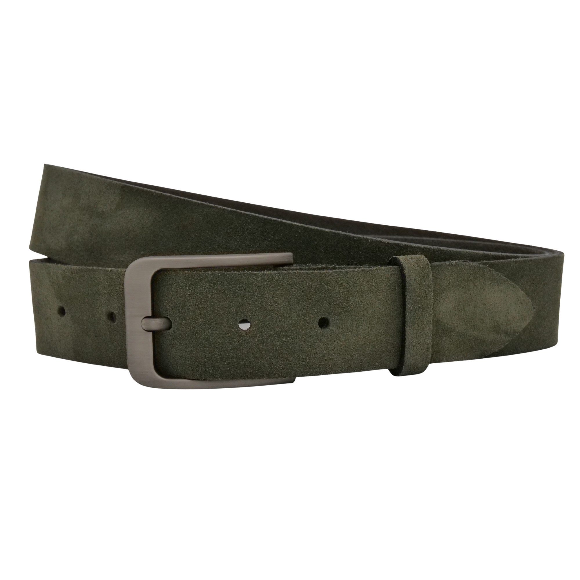 AnnaMatoni Ledergürtel AnnaMatoni Herren Ledergürtel Zeitloses Design Gürtel 3,5cm